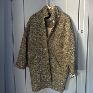 Isabel Marant Grey Boucle Coat